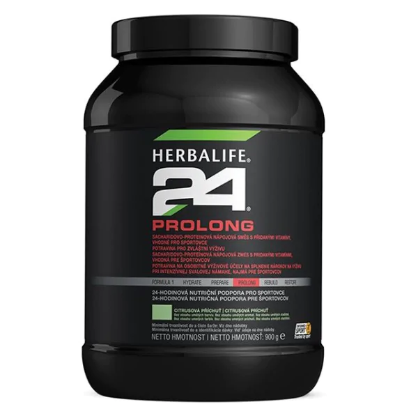 H24 Prolong citrus - izotonický nápoj - 900g 0