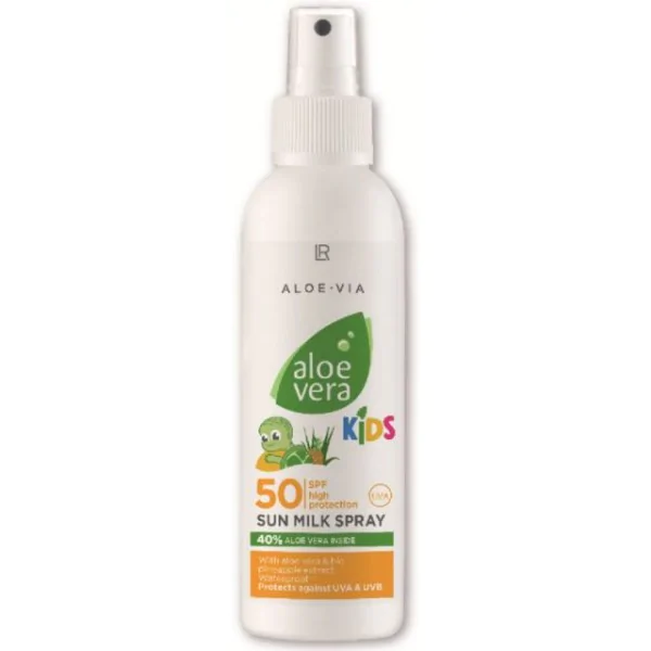 Aloe Vera Kids Sun SPF 50 Opalovací mléko ve spreji - 150 ml 0