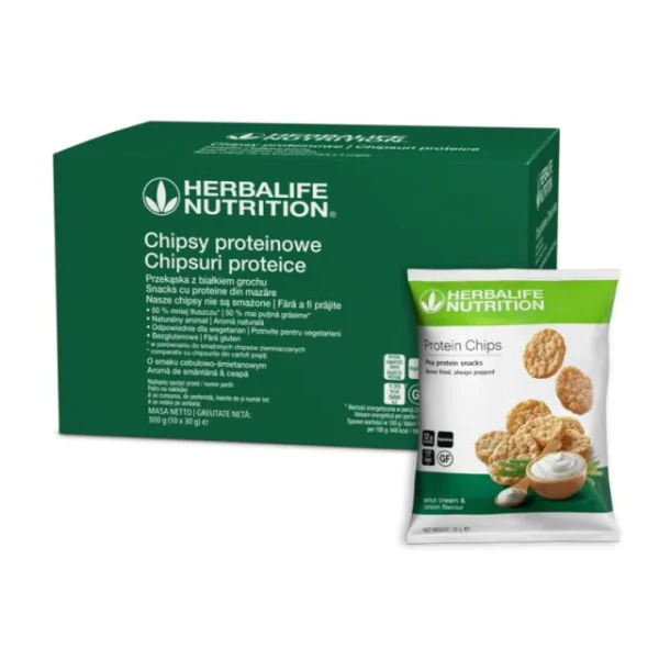 Proteinové chipsy 10x30 g 0