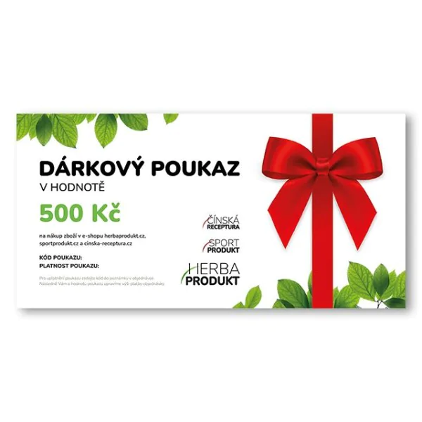 Dárkové poukazy 0