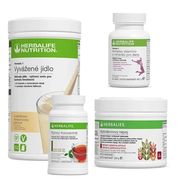 Sada pro optimální výživu - s F1 koktejlem 550g 0