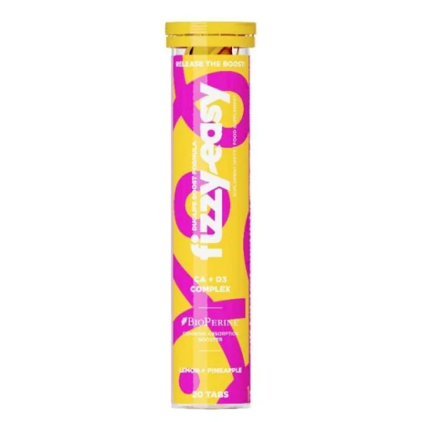 FIZZY EASY Ca + D3 COMPLEX 20 tabs 0