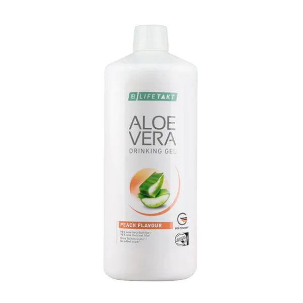 LIFETAKT Aloe Vera Drinking Gel Broskev 1000 ml 0