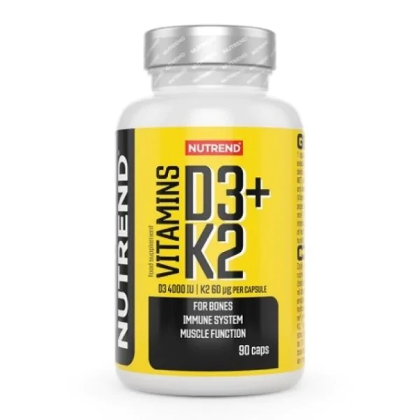 VITAMINS D3+K2 90 kapslí 0