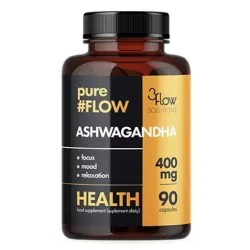 pureFLOW Ashwaganda 400mg - 90 kapslí