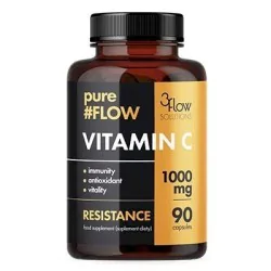 pureFLOW Vitamín C 1000mg - 90 kapslí