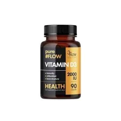 pureFLOW Vitamin D3 2000 IU - 90 kapslí