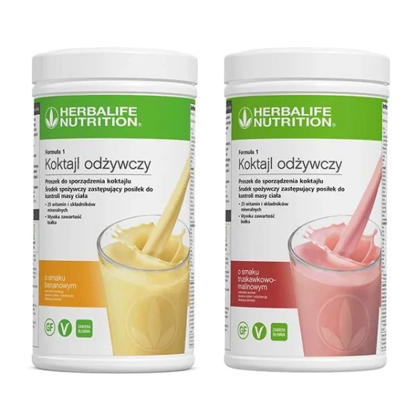 2x Formuła 1 Koktajl odżywczy - 2 x 550 g 0